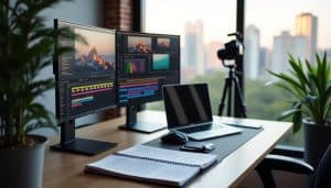 freelance video editing startup