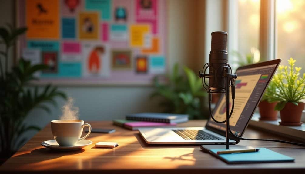 identify unique podcast niche