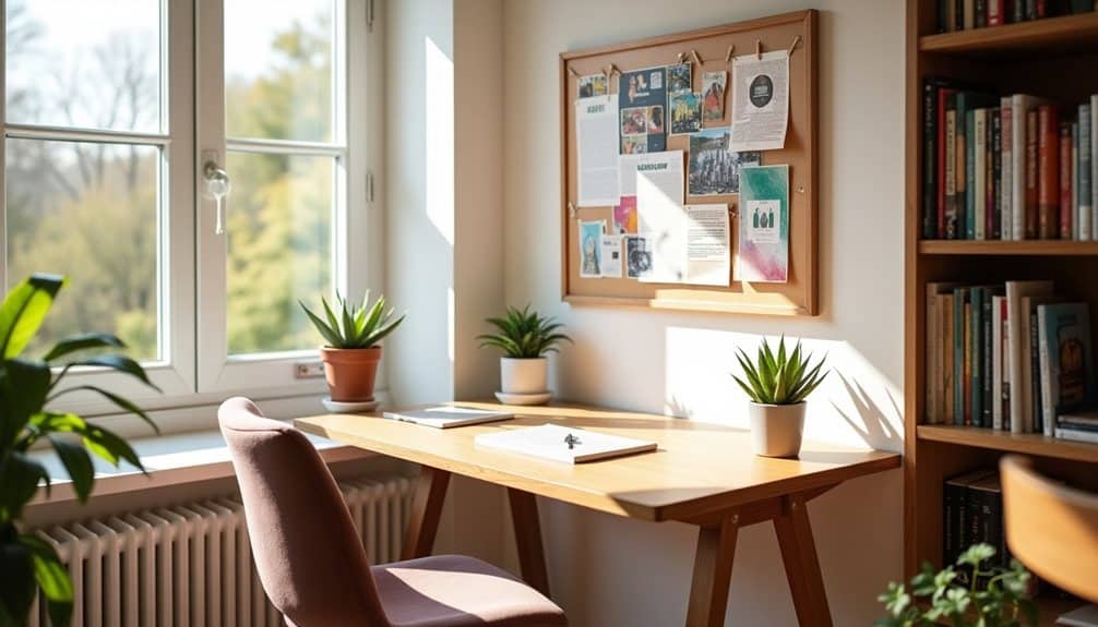 personalized workspace for inspiration