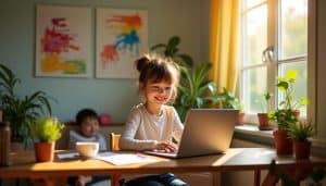 remote work for parents